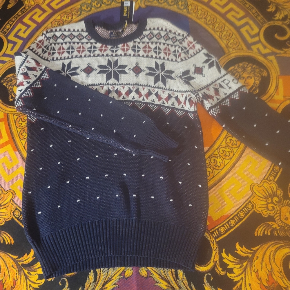 Polo Fair Isle Wool Sweater